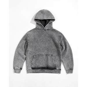 New Street Wear <b>Hoodies</b> Pullover Basics cotton Blended Vintage Double Layer Acid Wash Breathable Distressed <b>Thermal</b> <b>Hoodies</b> <b>Men</b> - Product Image 1