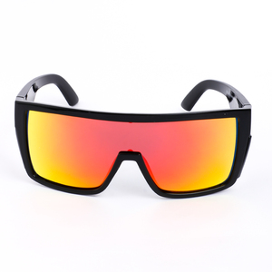 3411 High Quality Retro Custom Removable Shield ANSI Z87 Safety <b>Sunglasses</b> Polarized Mirror Oversize <b>Square</b> Shades Women Men - Product Image 2