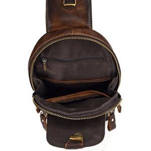 Bolso de Pecho de Cuero Multiusos y Elegante, Servicios OEM, Alta Calidad, con Cierre de Cremallera, Bolso de Pecho de Cuero Moderno - Product Image 3