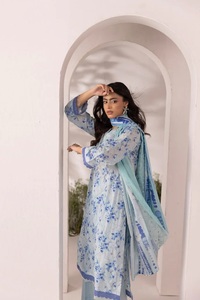 Venta de trajes Shalwar Kameez de algodón/paño pakistaní, vestidos de algodón/paño para mujer, ropa de verano para mujer - Product Image 3