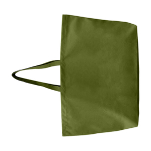 กระเป๋าผ้าแคนวาสธรรมดาขนาดใหญ่ สำหรับพิมพ์ลาย DIY  กระเป๋าหิ้วแบบเป็นมิตรกับสิ่งแวดล้อม - Product Image 3