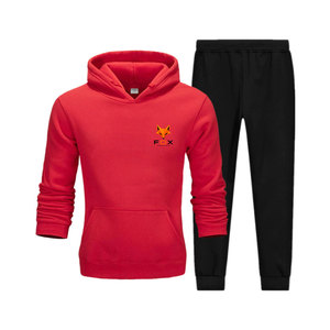 Chándal de Invierno para Hombre, Diseño Personalizado en Color Sólido, 100% Algodón, Ropa Urbana Ecológica de Alta Calidad, Hecho en Pakistán - Product Image 1