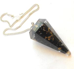 Orgone Pendulum Crystal Dowsing Healing Energy Generator Reiki Chakra Balancing Spiritual Tool Handmade <b>Orgonite</b> Pendulum - Product Image 2