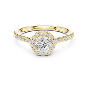 Bague en diamant de laboratoire de haute qualité, taille ronde, élégante, pour mariage et fiançailles, bijoux de mariée, fournisseur OEM en gros - Product Image 6