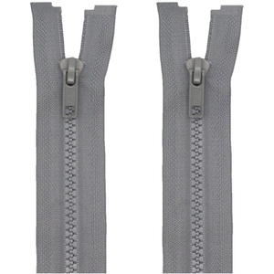 Open End Plastic Zipper Resin <b>Zip</b> Fastener with Auto <b>Lock</b> Slider for Jackets Coats and Garments - Product Image 5