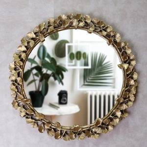 Handmade Modern Bohemian Clove <b>Round</b> Wall <b>Mirror</b> Vintage Home Decor <b>Hanging</b> <b>Mirror</b> for Housewarming - Product Image 1