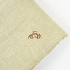 Tissu en coton slub uni, léger, teint, fait main, pour la confection de housses de coussin et de rideaux - Product Image 4