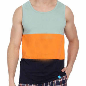 Débardeur multicolores personnalisé OEM pour hommes, débardeur léger et confortable pour la musculation, respectueux de l'environnement - Product Image 1