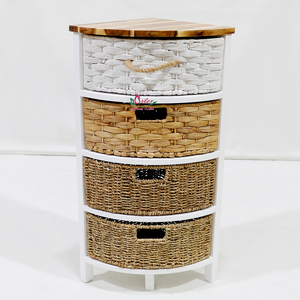 Artex Dong Thap Factory Productos de artesanía Seagrass Water Jacinto Gabinete Organizador de almacenamiento de ropa - Product Image 1