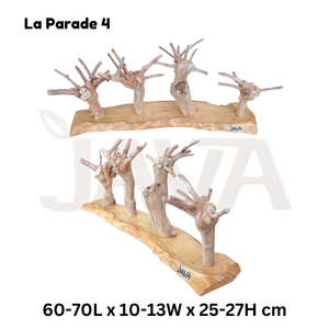 Javawoood Soporte de Madera Natural para Pájaros, Ecológico, Ligero y Duradero, Modelo La Parade-4 - Product Image 2