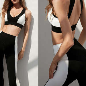 Conjunto de Yoga de Dos Piezas con Espalda Descubierta, Leggings y Bra Deportivo para Mujer, Ropa Deportiva para Gimnasio, Fitness y Entrenamiento, 2026 - Product Image 2