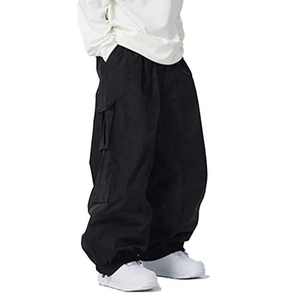 Windproof Streetwear OEM Customized Ski <b>Pants</b> Windproof Plus Size Baggy Ski Wear with Zipper Closure Snowboard <b>Pant</b> - Product Image 4