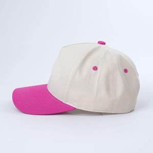 Hot Selling Customized Adjustable Cotton A-<b>frame</b> Embroidered Logo Sport Vintage Two-tone Colours Baseball Cap - Product Image 4