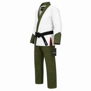 Wholesale Custom Karate Jiu Jitsu BJJ Kimono Martial Arts Uniforms-Polyester/Cotton Breathable Lightweight Custom OEM/ODM - Product Image 3