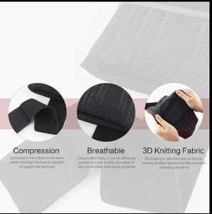 PROFIT SPORTS Soporte de Codo Profesional de Neopreno Grueso y Elástico, Transpirable, para Gimnasio, Baloncesto, Entrenamiento Físico - Product Image 2