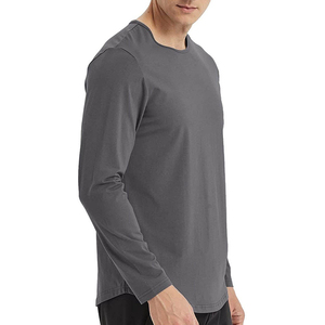 Custom <b>Polyester</b> <b>T</b> <b>Shirt</b> for Men Lightweight Quick Dry Casual Sportswear Wholesale Supplier - Product Image 4