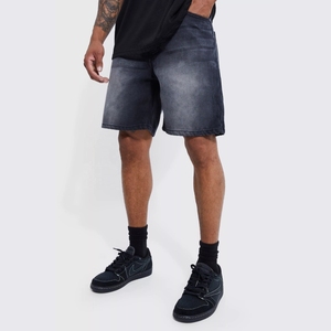 Shorts en jean tendance pour hommes, décontractés d'été, en coton, taille mi-haute, style streetwear, personnalisables OEM - Product Image 5