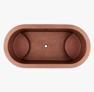Bañera de cobre de diseño, hecha a mano, de lujo, para baños residenciales y de hotel, al mejor precio. - Product Image 4