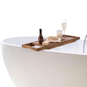 Mueble de Baño de Lujo de Dos Piezas con Forma Personalizada, Impermeable, Ecológico, Plegable y Portátil de Madera - Product Image 2