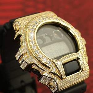 Reloj de Negocios de Aleación de Alta Calidad con Diamantes Cultivados en Laboratorio, Estilo Hip Hop, Personalizado, de 40mm y 20mm, para Hombre, VVS, Regalo - Product Image 3