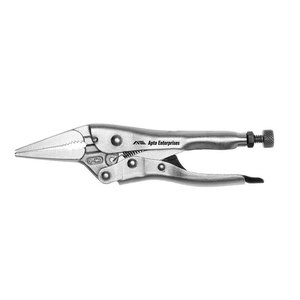 Heavy Duty Stainless Steel Precision Pliers for Strong Grip Fine Control Animal Plier Power Grip Narrow <b>Long</b> <b>Nose</b> 6 Inch - Product Image 1