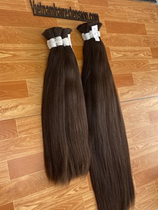 Extensiones de Cabello Virgen Remy 100% Cabello Humano para Trenzas, Liso Sedoso, Longitud de 8 a 40 Pulgadas, 100-120 g - Product Image 3