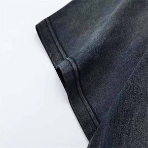 Camiseta de Algodón Lisa de Cuello Redondo para Hombre, de Alta Calidad, Ajuste Holgado, Transpirable, Manga Corta, Informal, a la Moda, con Logotipo Personalizado, Venta al por Mayor de Fábrica - Product Image 5