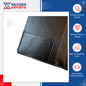 ผู้ผลิตชาวอินเดียของซองใส่เมนูหนัง PU คุณภาพสูงสุด ขนาดตามสั่ง สำหรับผู้ซื้อขายส่งของแท้ - Product Image 3