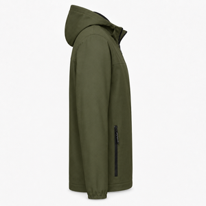 Veste Softshell à Capuche pour Homme OEM ODM, Imperméable, Coupe-Vent, Doublure Polaire, Manteau de Travail d'Extérieur, Fabricant de Logos Personnalisés - Product Image 2