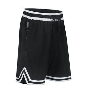 Shorts de basketball personnalisés pour hommes adultes, été, fins, amples, respirants, séchage rapide, sport, polyester, tissage filé, coupe courte - Product Image 1