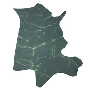 Premium Chrome Tanned Tree Green <b>Leather</b> Hide For Crafting <b>Leather</b> Goods Projects Perfect For Handbags Wallets And Accessories - Product Image 1