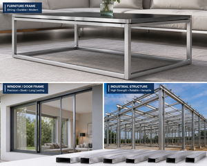 Tubo Rectangular de Aluminio Directo de Fábrica |   Proveedor de Perfiles de Aluminio Extruido 6061 6063 6082 T6 - Product Image 6