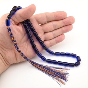 New Design Color Prayer Beads Islamic Tasbih Resin Tassel Rosary <b>Tesbih</b> Prayer Beads for Muslim Ramadan - Product Image 3