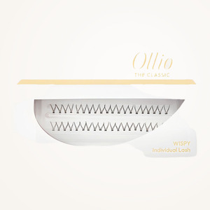 ขนตาปลอม Olrio Korean K-Beauty Olio The Classic Cluster Eyelashes แบบแพ็คเดี่ยว - Wispy 11 มม. ผลิตในเกาหลี - Product Image 2