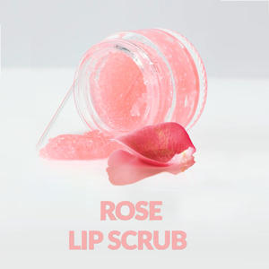 Exfoliant pour les lèvres 100% naturel et biologique, à la glycérine et au sucre rose, personnalisable, hydratant, traitement hydratant, gommage pour les lèvres, fabriqué à Singapour - Product Image 3