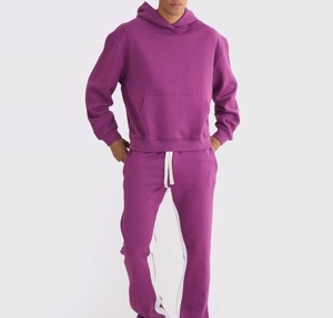 Survêtement d'hiver pour homme, de haute qualité, sur mesure, taille plus, coupe régulière, léger, 100% coton, respirant, nouveau style - Product Image 3