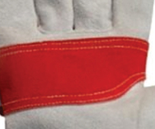 Premium Grade Double Palm Leather <b>Fire</b>-Proof Anti-Slip Safety Gloves EN420 Heavy Duty Labor Protection Industrial Construction - Product Image 2