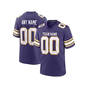 Breathable Printed Men's American Football Jersey Custom Logo Sportswear Quick Dry American Football Jersey For Men's - Product Image 2