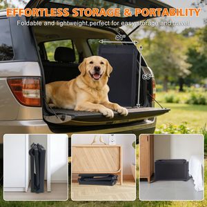 Rampa per Cani Pieghevole 180x40cm, Leggera e Portatile, Antiscivolo, per Cani di Taglia Grande - Product Image 3