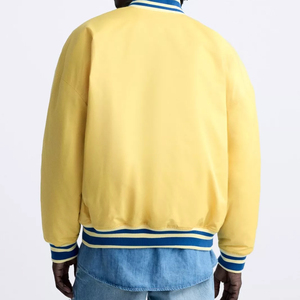 Chaqueta Varsity de Invierno Ligera y Transpirable para Hombre, Chaqueta Bomber Varsity Personalizada de Alta Calidad para Hombre - Product Image 2