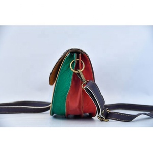 Custom Vintage Bohemian Leather <b>Sling</b> <b>Bag</b> for Women Single Strap Portable Shoulder Messenger Crossbody <b>Bag</b> Dress Style - Product Image 2