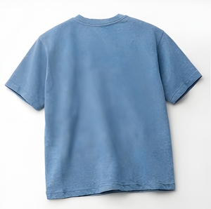 T-shirt Oversize Premium Streetwear en Molleton Bouclette 240 GSM Délavé Effet Vieilli, Coton Lourd Vintage, Personnalisable avec Logo, Haute Qualité - Product Image 4