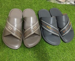 Premium Mens Arabic Shoes Stylish <b>Synthetic</b> <b>Leather</b> Slippers with PU Soft Soles for All Day Comfort in Saudi Arabia High Quality - Product Image 3