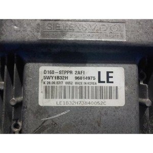 Module de commande moteur Tosca 2006-2011 d'occasion GENUINE 96814975 - Product Image 2