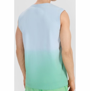 เสื้อกล้ามออกกำลังกายผู้ชายสีพื้นขายดี รับสั่งทำสีพื้น เสื้อกล้ามออกกำลังกายแห้งเร็ว ระบายอากาศได้ดี - Product Image 2