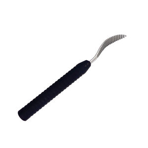 High Orthopedic Stainless Steel Manual Metal Serrated <b>Edge</b> <b>Rubber</b> Grip Handle Lane Bone Lever Basis Surgical By Grip Surgical - Product Image 1
