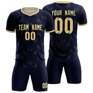 Custom for Yellow Plus Size Soccer Jersey Set V-Neck Short Sleeve Sublimated Breathable Unisex Adult Team Apparel - Product Image 1