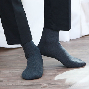 Made in Korea Men's Modern Dress Crew <b>Socks</b> 5 Pairs Set K14. - Product Image 5
