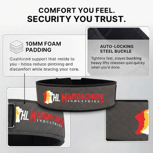 Training Accessory Offers Secure Fit And Dependable Support For Demanding <b>Exercise</b> Routines Weightlifting Gym <b>Belt</b> - Product Image 4