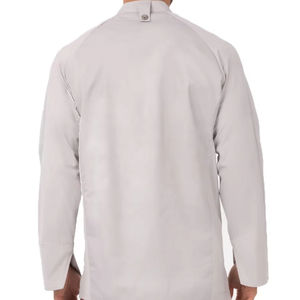 Veste de chef pour homme à manches courtes pour la cuisine ou le salon, design élégant pour les barbiers, les boulangeries et le personnel de l'hôtellerie - Product Image 6